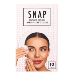 Sister Young Snap Reusable Bamboo Makeup Remover Pads 10 Pieces