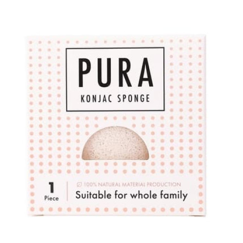 Sister Young Pura Konjac Sponge White Facial Cleansing Sponge
