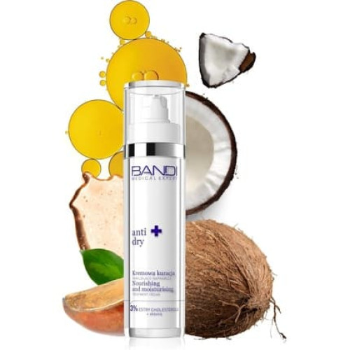 Bandi Anti Dry Cream Moisturizing Repair Night Treatment 3% Cholesterol Esters