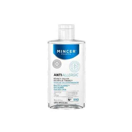 Mincer Pharma Antiallergic Cleansing Oil For Face Against Redness No.1110 - 150ml