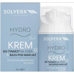 Solverx Deep H2O+ Facial Day Cream 50ml