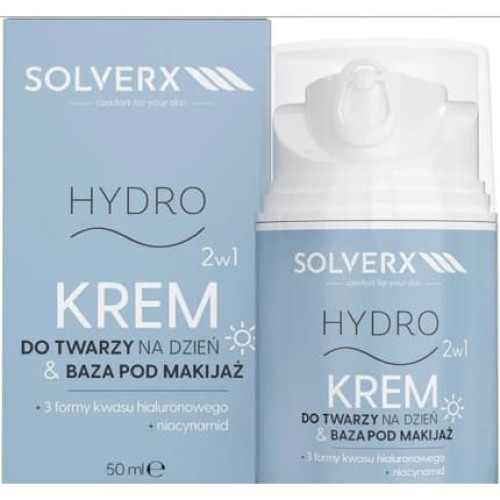 Solverx Deep H2O+ Facial Day Cream 50ml