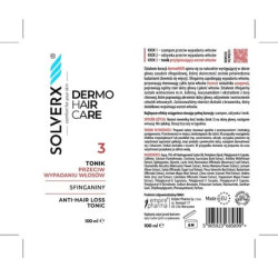 Solverx Dermo Hair Tonic Antihair Loss Lotion With Sphinganine 100 Ml