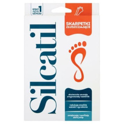 Silcatil Exfoliating Socks 1 Pair For Foot Care