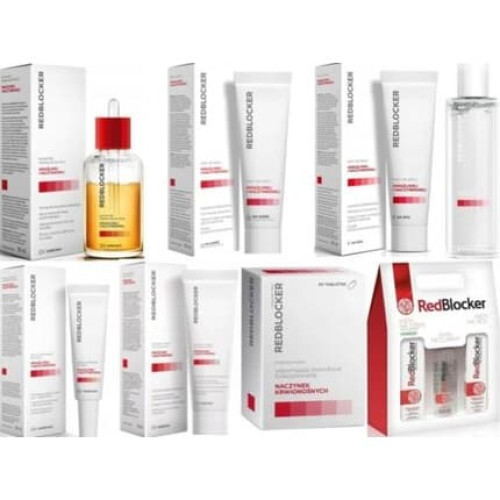 Redblocker Repair Concentrate Day Cream Night Cream Spot Serum Balm