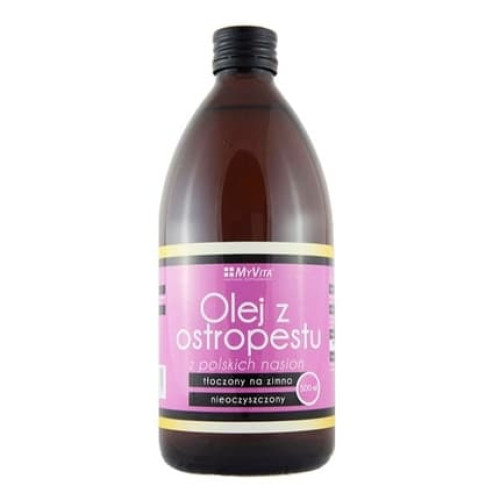 Purevital Organic Milk Thistle Oil Coldpressed 500ml
