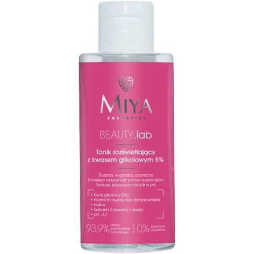Miya Beauty Lab Brightening Toner With Glycolic Acid 5% 150ml