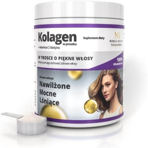 Collagen Vitamin C and Biotin Powder for Healthy Hair Support
