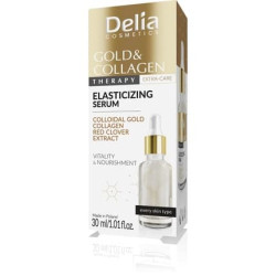Delia Cosmetics Gold & Collagen Therapy Elasticity Serum Vitality Nutrition 30ml