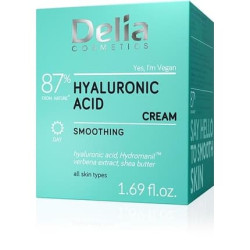 Delia Hyaluronic Acid Face Cream With Smoothing Effect 50 Ml Delia Hyaluronic Acid Face Cream With Smoothing Effect 50 Ml