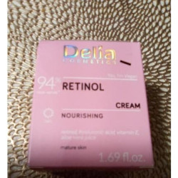 Delia Retinol Face Cream with Retinol, Hyaluronic Acid, and Vitamin E Delia Retinol Face Cream with Retinol, Hyaluronic Acid, and Vitamin E