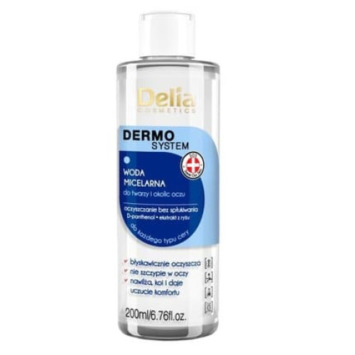 Dermo System Micellar Water For Face And Eye Area 200ml