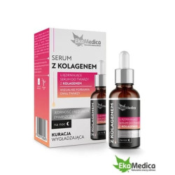 Face Night Serum with Collagen/Hyaluronic Acid/Vitamin C 20ml