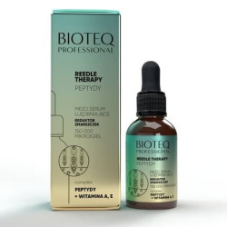 Bioteq Reedle Therapy Set 4x Peptides 30 Ml Set Of 4 Pieces Of Meso Serum Firming Microneedles With Peptides