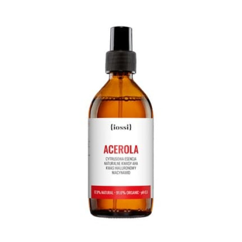 Iossi Acerola Citrus Essence With Natural Aha Acids, Hyaluronic Acid, And Niacinamide Vitamin B 200ml