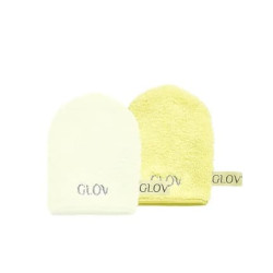 Glov Wateronly Skin Makeup Remover And Face Cleansing Glove Baby Banana Ivory 2 Pieces Glov Wateronly Skin Makeup Remover And Face Cleansing Glove Baby Banana Ivory 2 Pieces