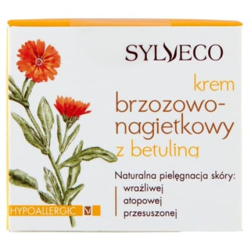 Sylveco Birch And Marigold Cream With Betulin For Atopic, Sensitive, And Dry Skin 50ml Sylveco Birch And Marigold Cream With Betulin For Atopic, Sensitive, And Dry Skin 50ml