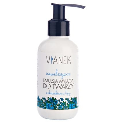 Vianek Moisturizing Cleansing Emulsion For Face With Linden Extract 150ml