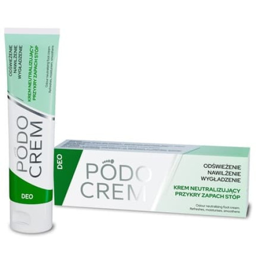 Farmapol Podocrem Deodorant Cream Neutralizing Unpleasant Foot Odor 30 G