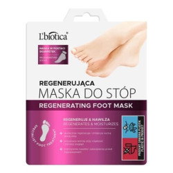 L'Biotica Regenerating Foot Mask In The Form Of Moisturizing Socks