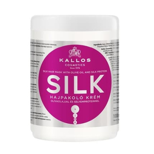 Kjmn Silk Hair Mask With Olive Oil And Silk Proteins 1000ml