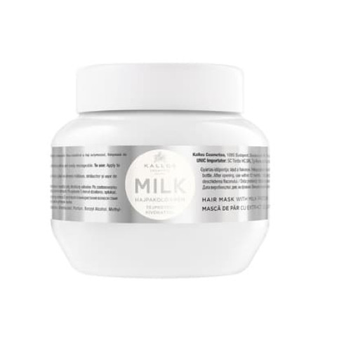Kallos Milk Hair Mask With Milk Protein - 275ml For Dry And Damaged Hair
