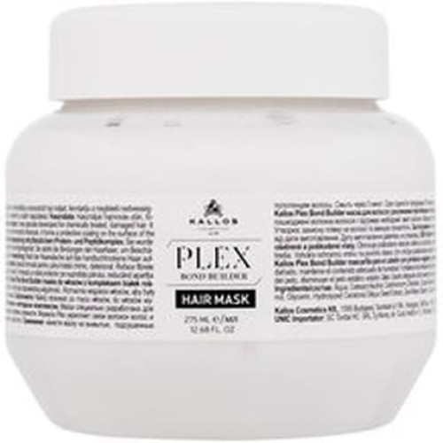 Kallos Plex Bond Builder Hair Mask 275 Ml For Chemically Treated And Damaged Hair