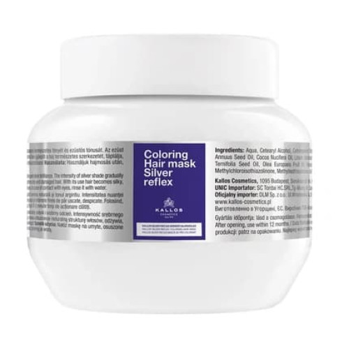 Kallos Silver Reflex Hair Mask 275 Ml