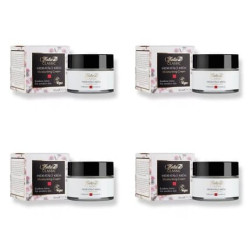 Helia-D Classic Moisturizing Face Cream for Sensitive Skin Vegan 50ml - Pack of 4