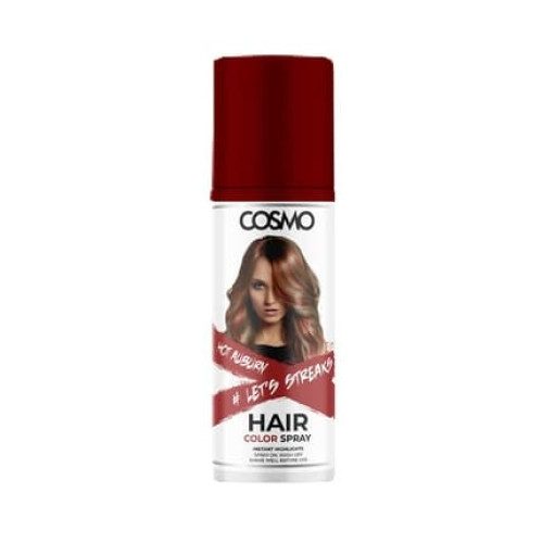 Cosmo Cosmetics Hot Auburn Hair Colour Spray 100ml
