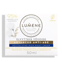 Lumene Lifting Night Cream Anti Age Treatment Hydrating Revitalizing Face Skin Lumene Lifting Night Cream Anti Age Treatment Hydrating Revitalizing Face Skin