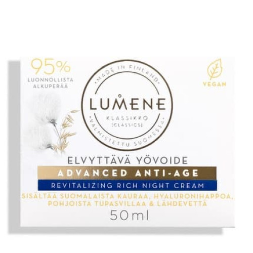 Lumene Lifting Night Cream Anti Age Treatment Hydrating Revitalizing Face Skin Lumene Lifting Night Cream Anti Age Treatment Hydrating Revitalizing Face Skin