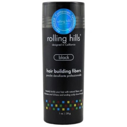Rolling Hills Rolling Hair Building Fibers Black