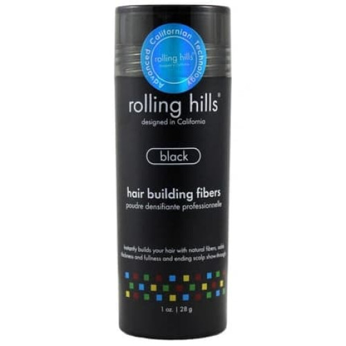 Rolling Hills Rolling Hair Building Fibers Black