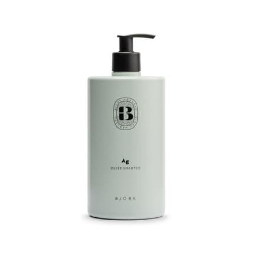 Bjork Ag Silver Hair Shampoo For Neutralisation Of Yellow Tones - 750 Ml