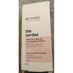 The Nordea AHA 10% + BHA 2% Lingonberry Exfoliant