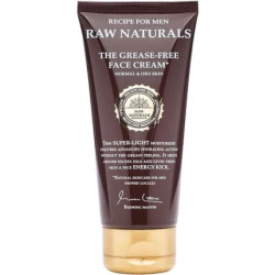 Recipe for Men Raw Naturals Grease Free Face Cream for Men Advanced Hydration 100ml