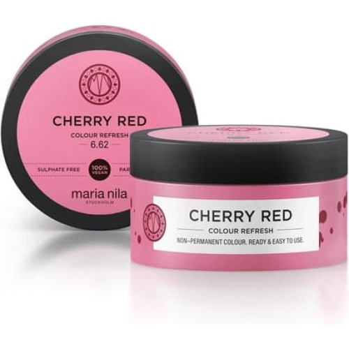 Maria Nila Colour Refresh Cherry Red Hair Colour Mask 100ml