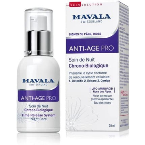 Mavala Anti-Age Pro Time Release System Night Care Serum 30ml