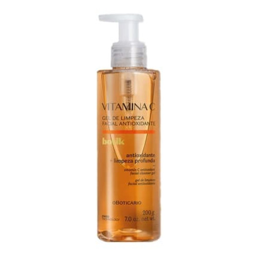 Boticario Botik Vitamin C Antioxidant Cleansing Gel 200g