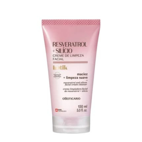 Boticrio Botik Facial Cleansing Cream Resveratrol Silicon 150ml