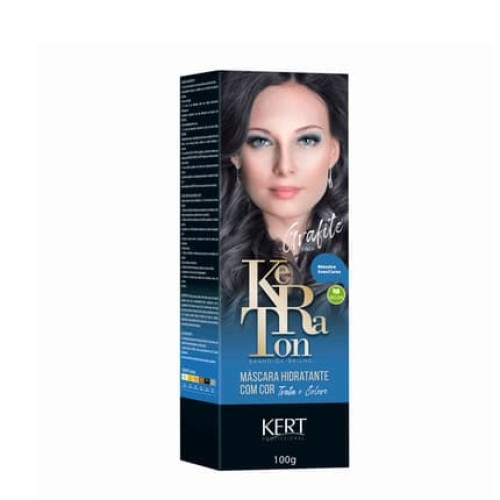 Kert Keraton Shine Bath Graphite 100g - Professional Hair Care