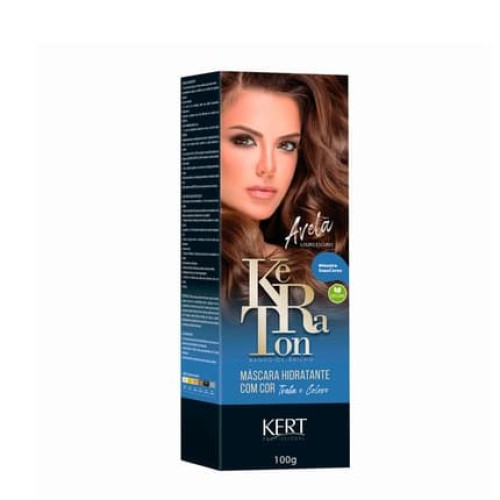 Kert Keraton Shine Bath Hazelnut 100g - Professional Hair Care