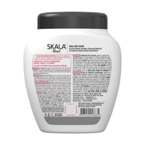 Skala Brasil Bomba De Vitaminas Hair Treatment Cream 352 Ounce