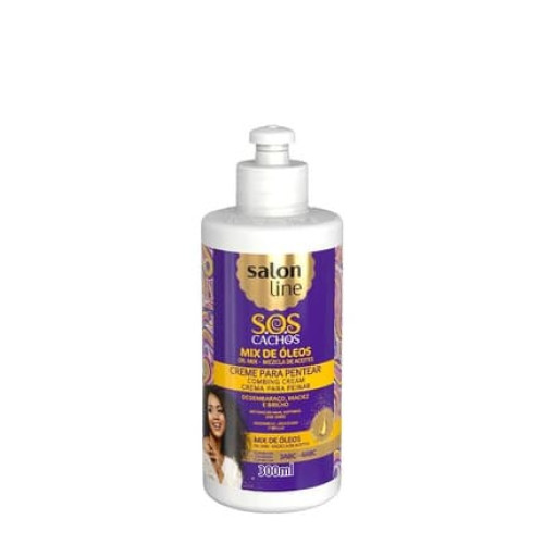 Salon Line Sos Leavein Cream Mix Nutritive Oils 300ml