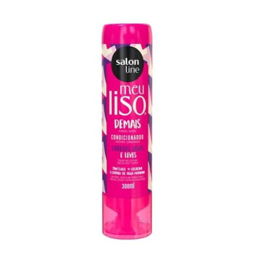 Salon Line Meu Liso Demais Conditioner 300ml - Professional Hair Care