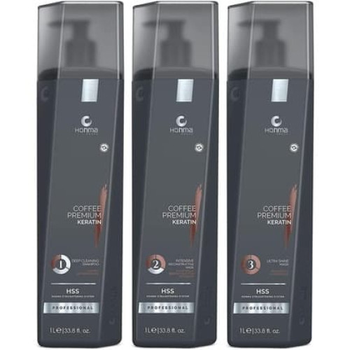 Honma Tokyo Coffee Premium Hair Treatment 3 Steps 3 Litres