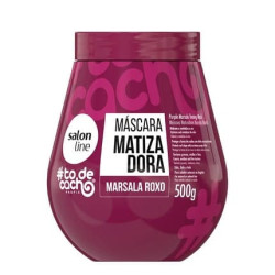 Salon Line Todecacho Toning Mask Marsala Purple 500g Salon Line Todecacho Toning Mask Marsala Purple 500g