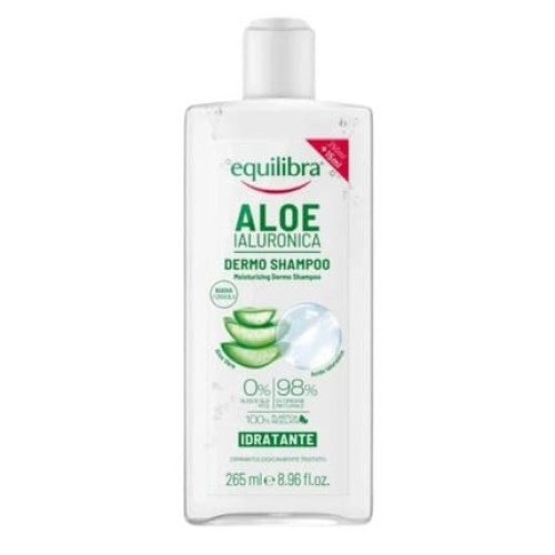 Equilibra Aloe Moisturizing Dermo Shampoo With Aloe Vera And Hyaluronic Acid 265ml