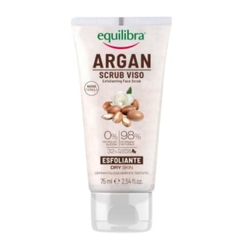 Equilibra Argan Exfoliating Face Scrub 75ml